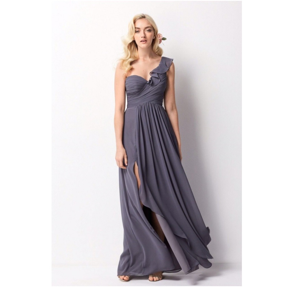 WToo Bridesmaids Dress style 201 in Violet
